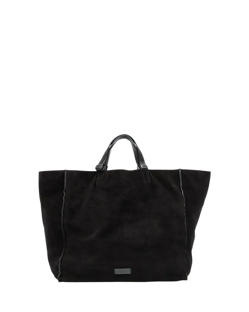 Giorgio Armani Men's Split Leather Tote Bag