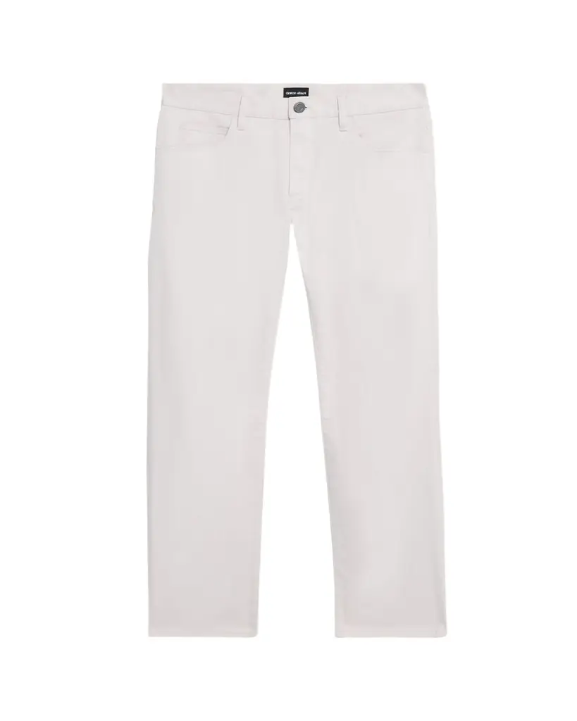 Giorgio Armani Men's 5-Pocket Stretch Cotton Pants