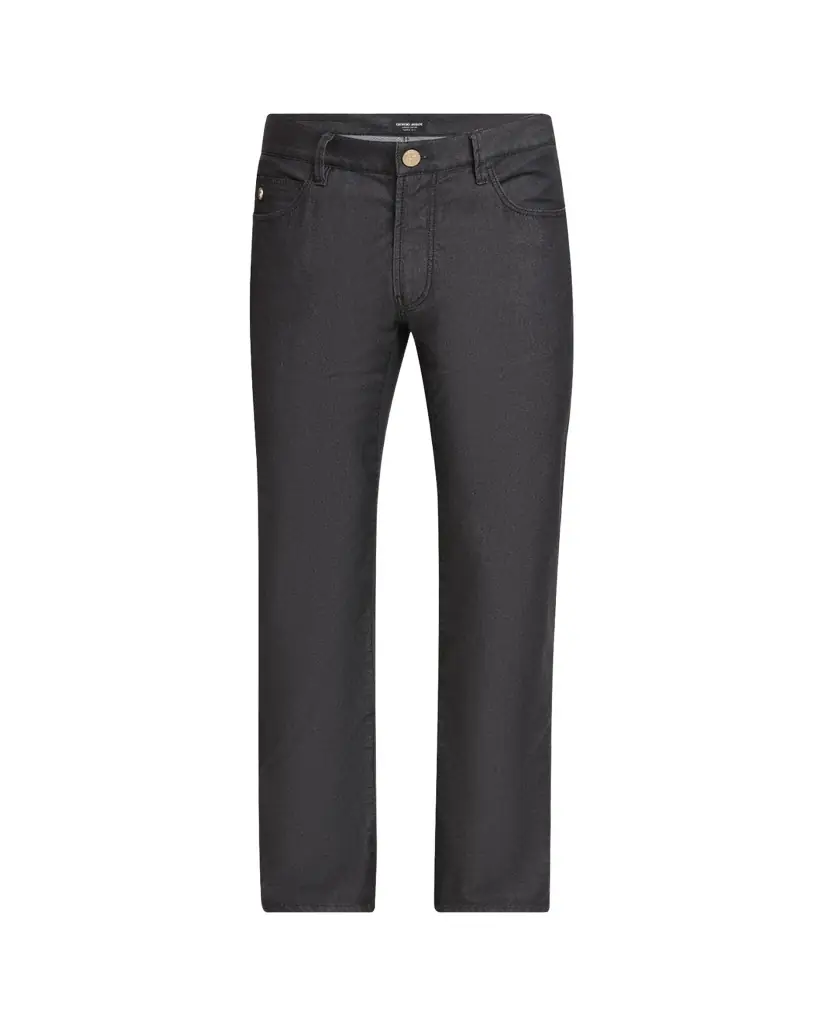 Giorgio Armani Men's Cotton-Silk 5-Pocket Pants
