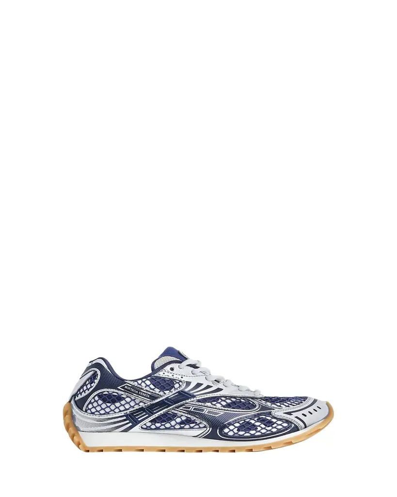 Bottega Veneta Orbit Metallic Net Runner Sneakers