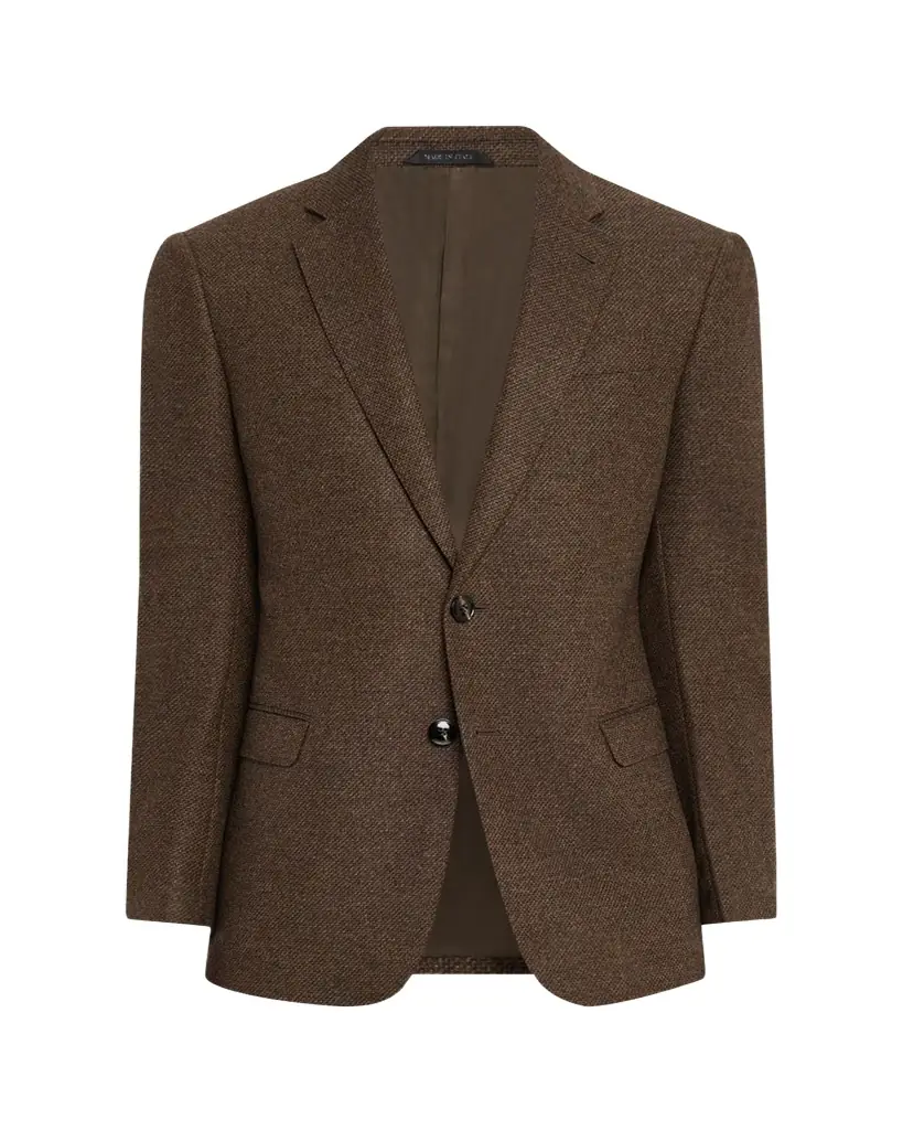 Giorgio Armani Men's Textured Wool and Cashmere G Line Sport Coat