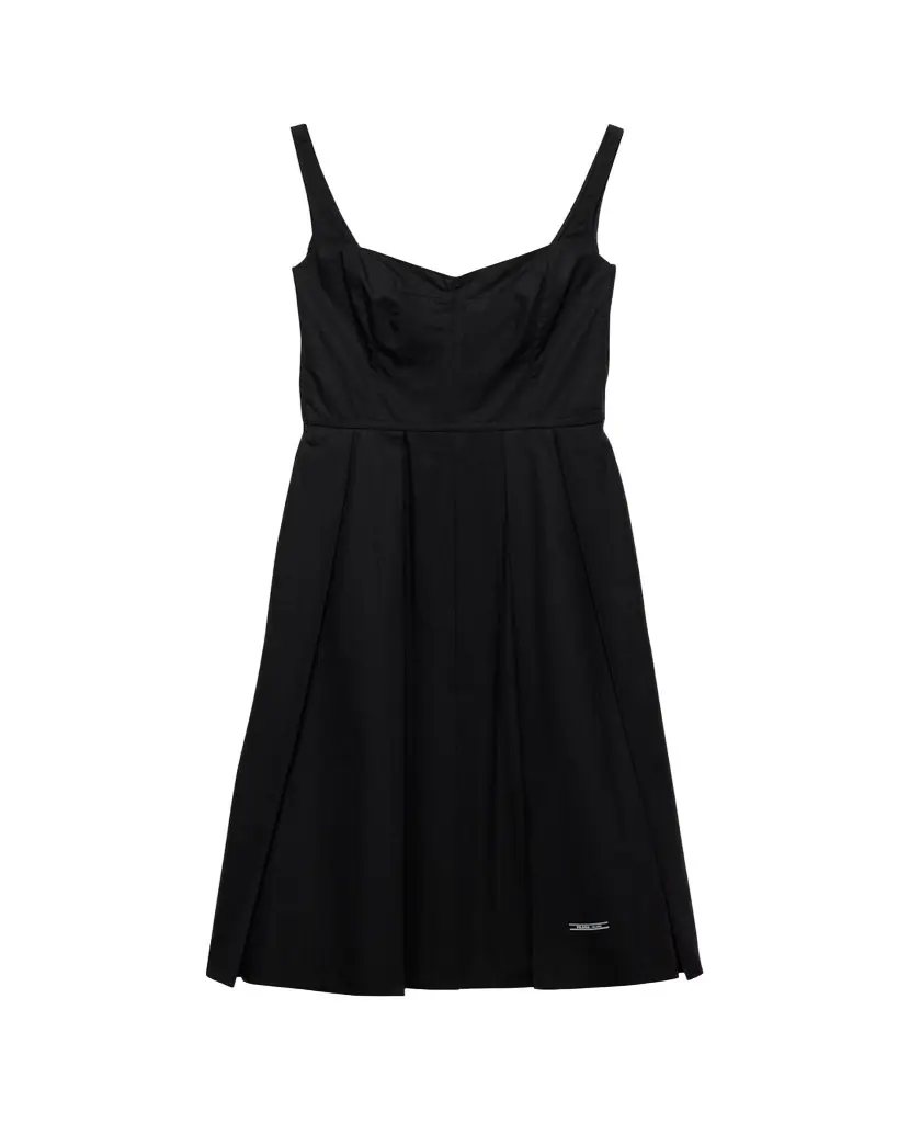 Prada Fit-and-Flare Sleeveless Dress