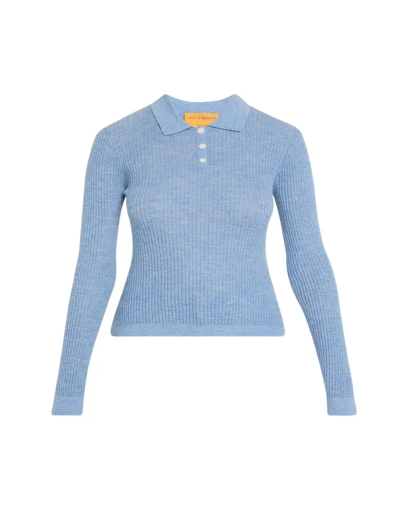 Guest in Residence Shrunken Crewneck Sweater in Cashmere - Women's Clothing
