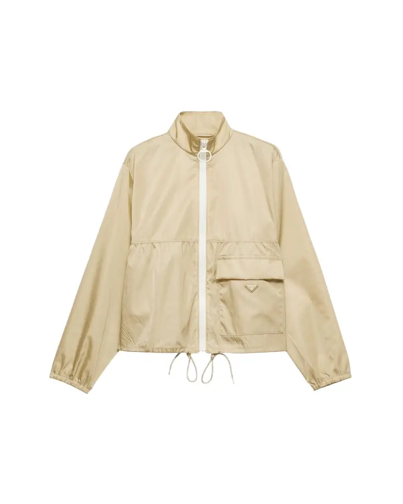Prada Re-Nylon Zip Up Jacket