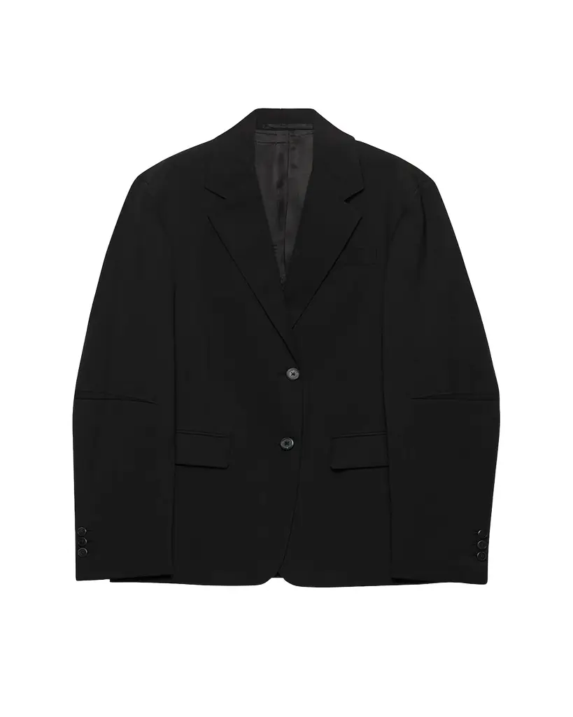 Prada Superfine Wool Single-Breasted Blazer