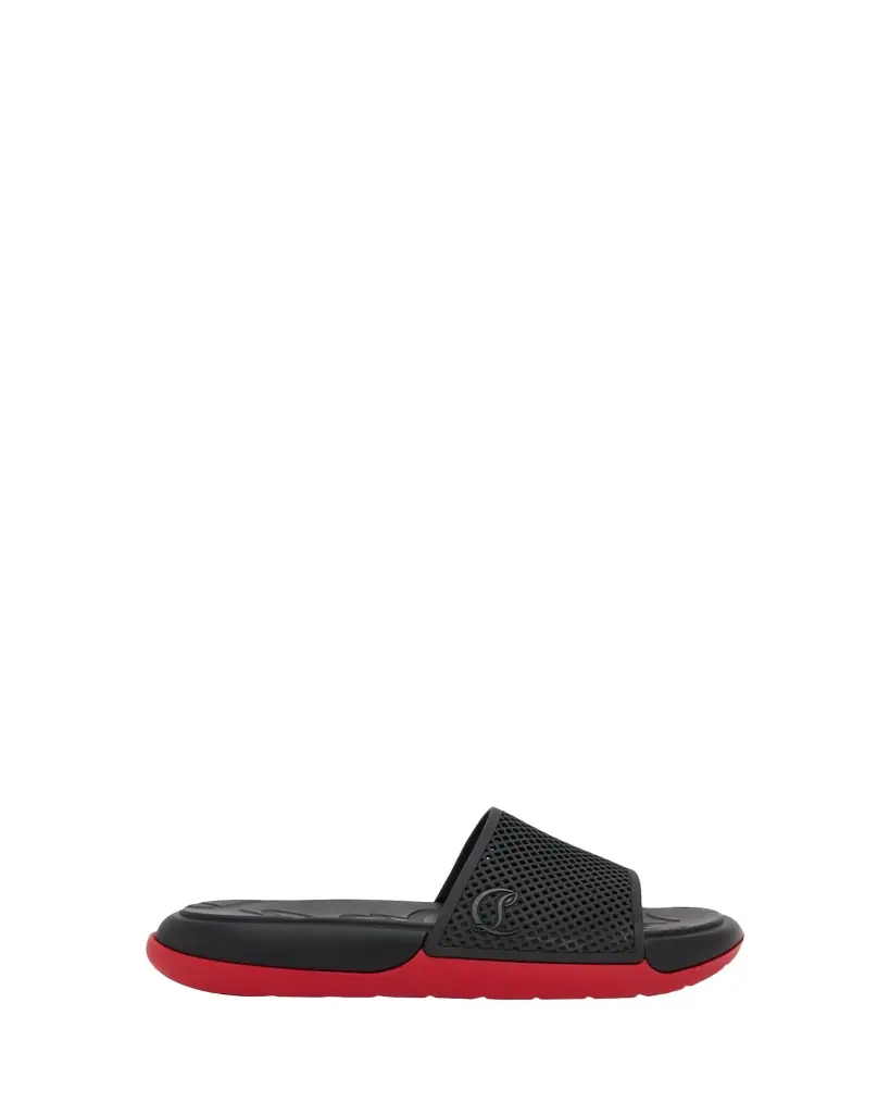 Christian Louboutin Men's Easy Breezy Rubber Slides
