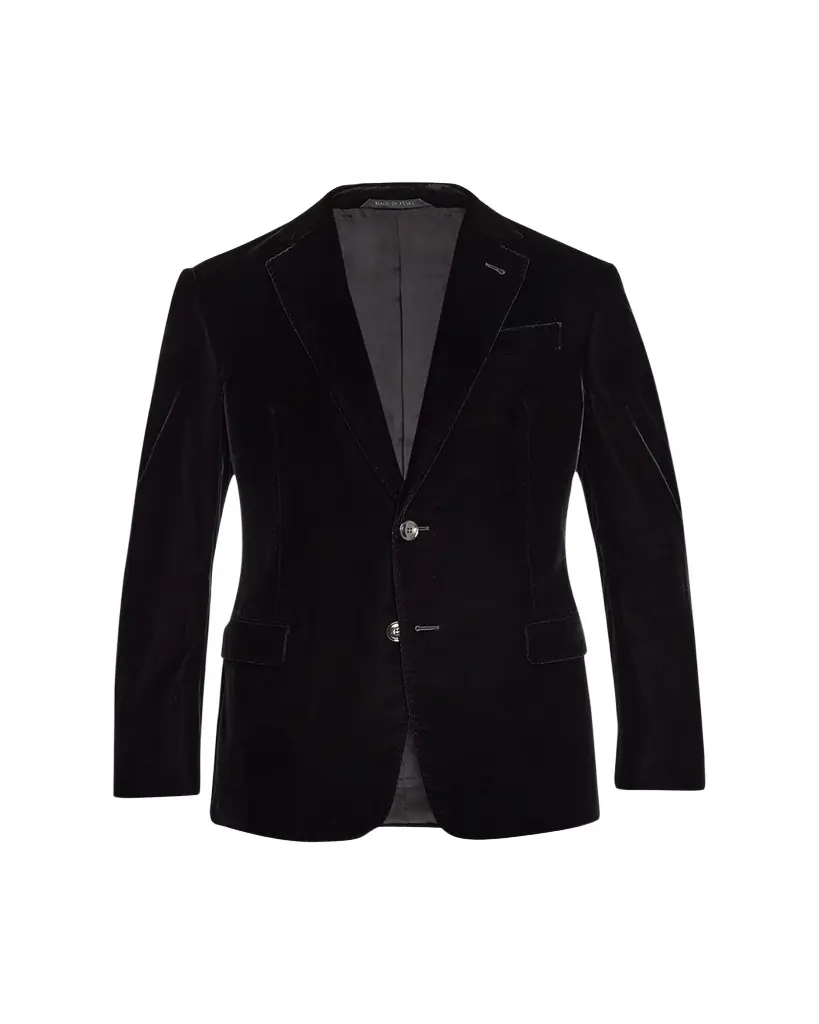 Giorgio Armani Men's Velvet Notch Lapel Dinner Jacket