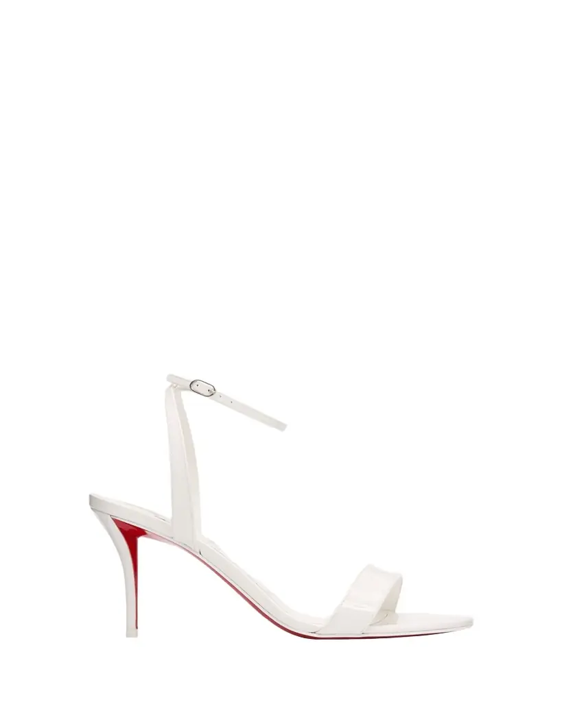 Christian Louboutin 80mm Miss Z Patent Leather Ankle-Strap Sandals