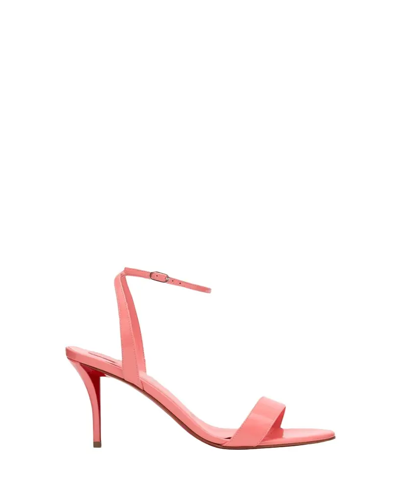 Christian Louboutin 80mm Miss Z Patent Leather Ankle-Strap Sandals