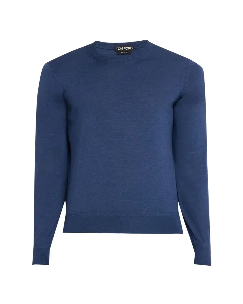 TOM FORD Men's Fine Gauge Cashmere-Blend Sweater