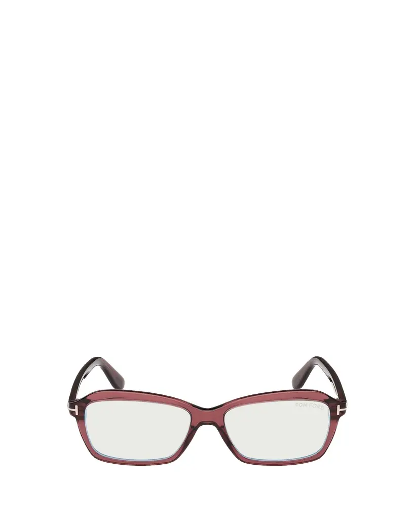 TOM FORD 54MM Blue Block Rectangular Eyeglasses