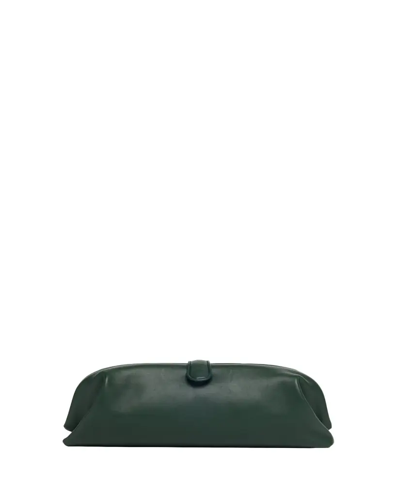 Bottega Veneta Lauren 1979 Leather Clutch Bag