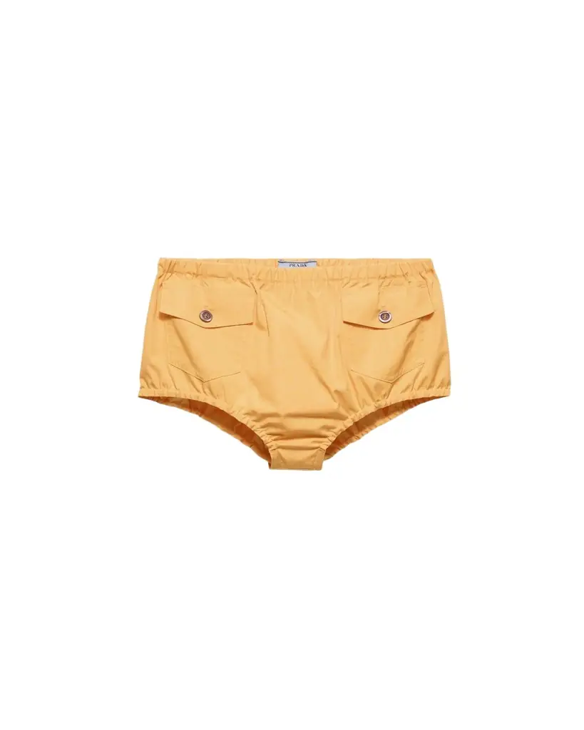 Prada Poplin Shorts
