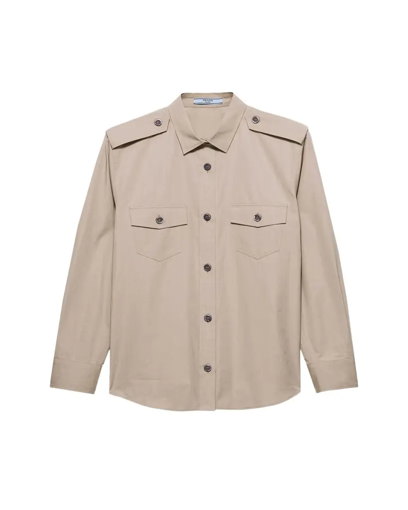 Prada Cotton Utility Shirt