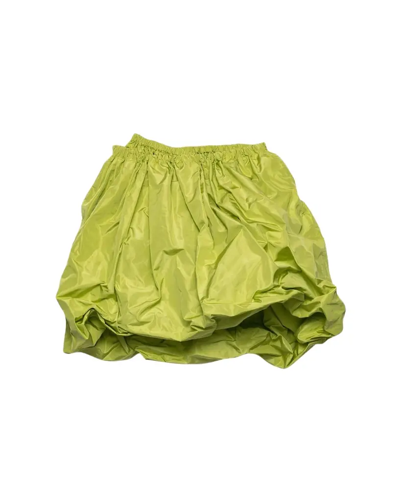 Prada Silk Taffeta Balloon Skirt