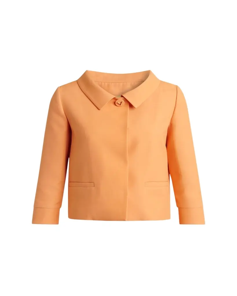 Valentino Garavani Wool Crop Jacket
