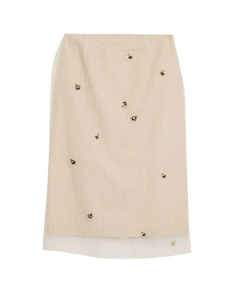 BERNADETTE Roxane Lady Bug Layered Midi Skirt