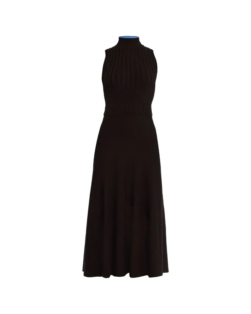 Proenza Schouler White Label Ezme Stripe Compact Knit Midi Dress