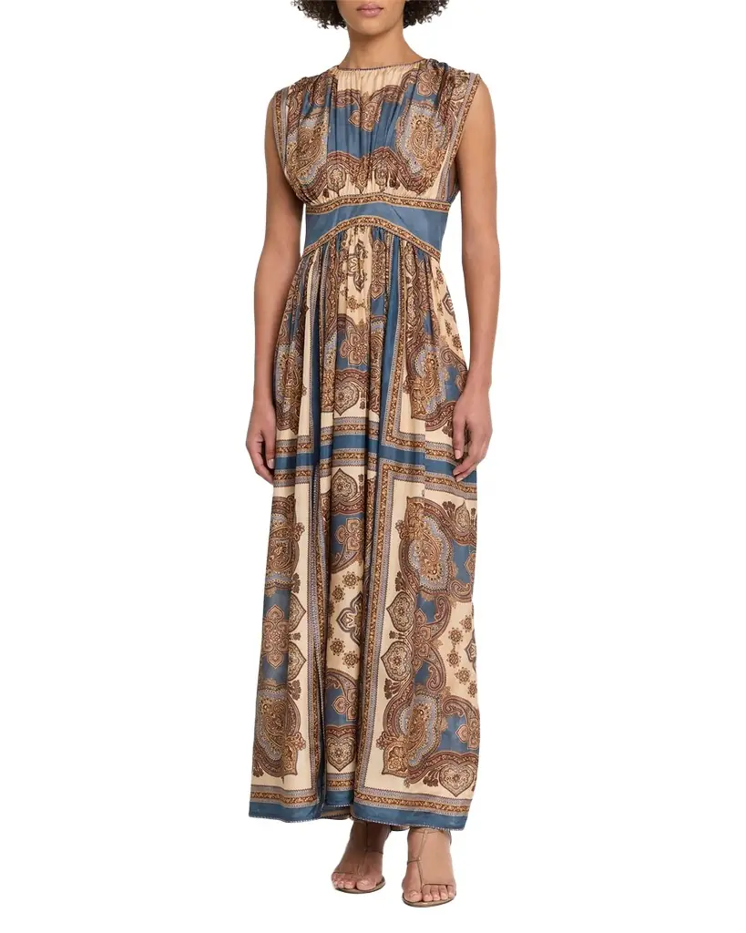 Zimmermann Mahon Waisted Maxi Dress