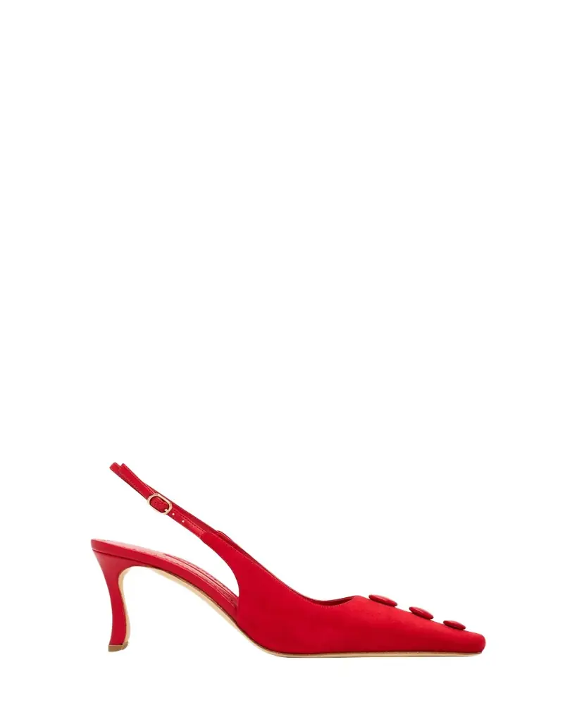 Manolo Blahnik 70mm Alexapla Suede Slingback Pumps - Women's Shoes