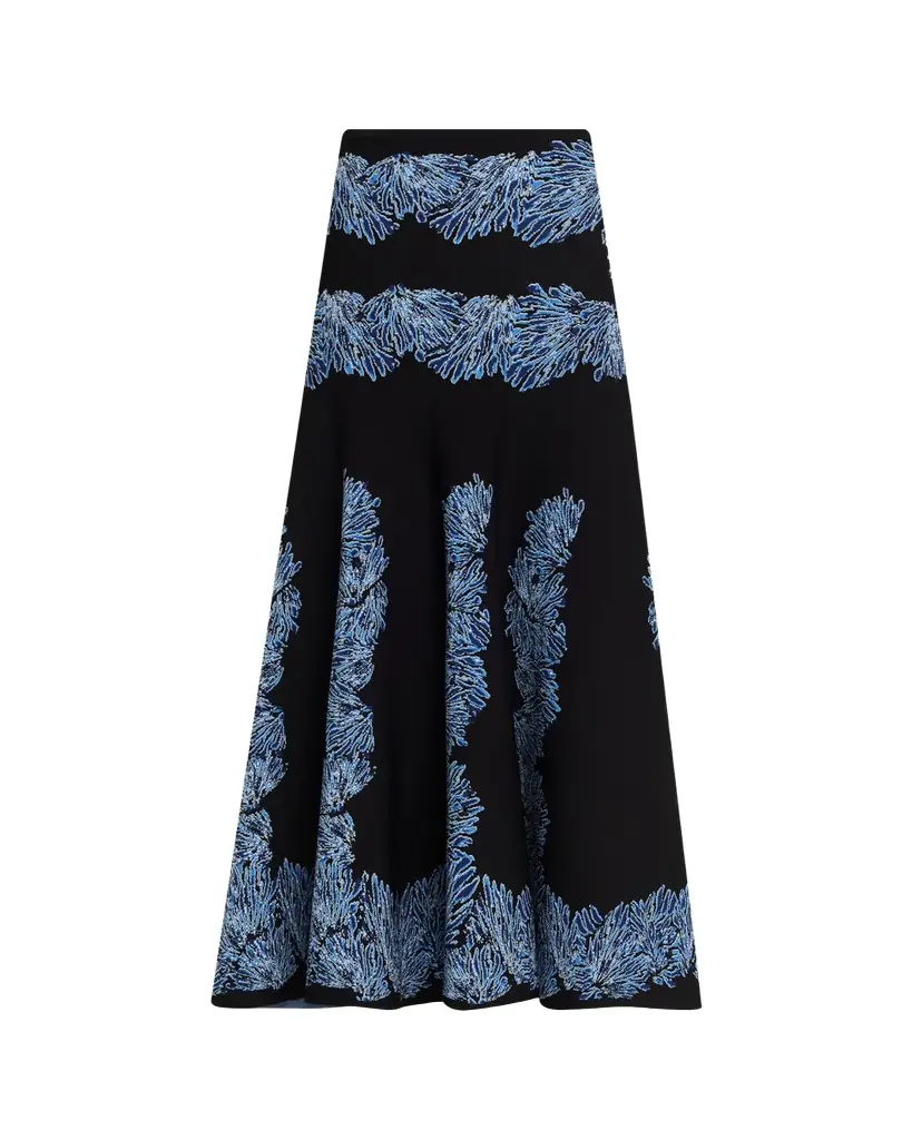 Ulla Johnson Alessia Jacquard Knit Maxi Skirt