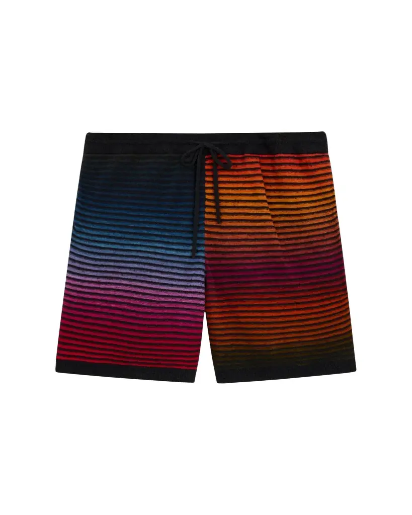 Loewe x Paula's Ibiza Men's Multi-Stripe Knit Shorts