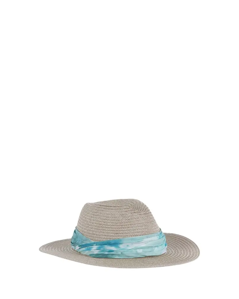 Eugenia Kim Courtney Sash Woven Packable Fedora