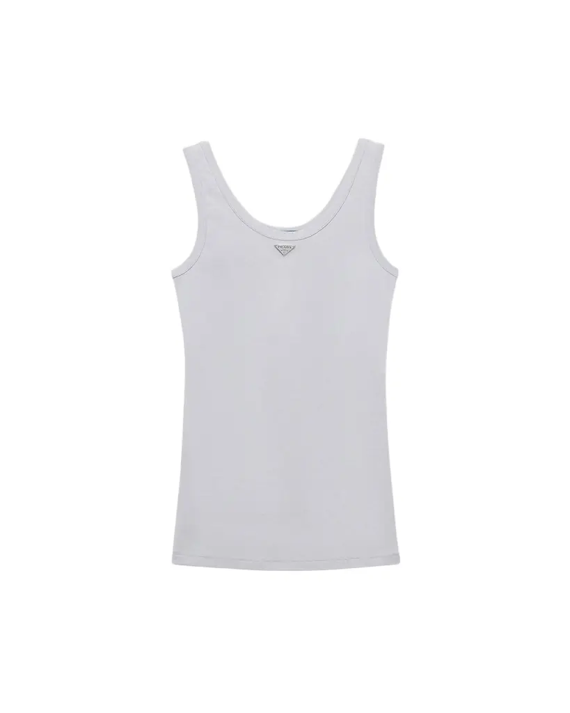 Prada Cotton Jersey Tank Top