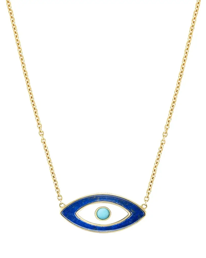 Orly Marcel Evil Eye Inlay Necklace