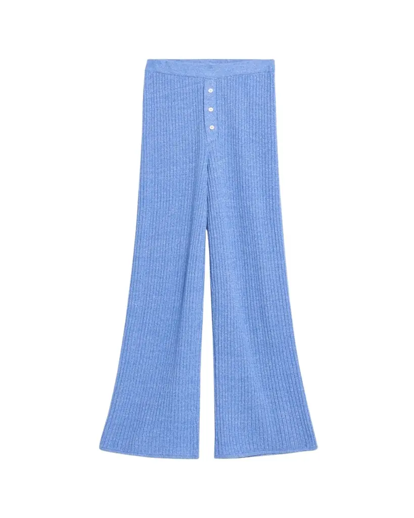 Guest in Residence Ribbed Everywear Cashmere Pants