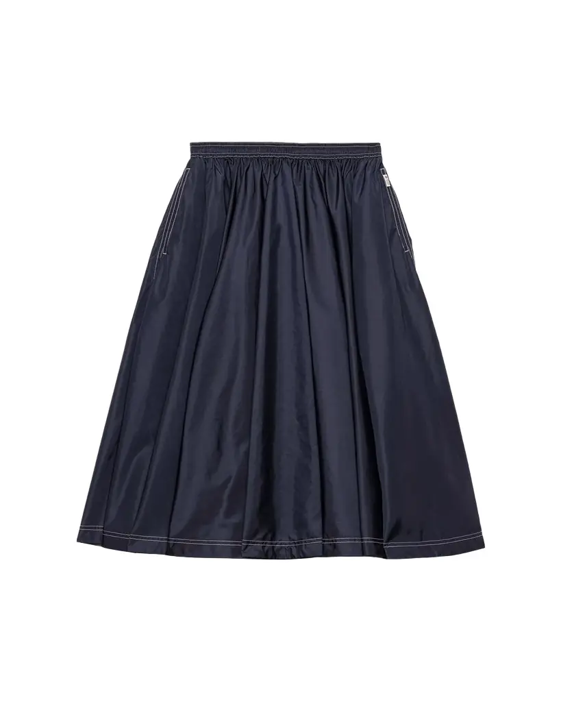 Prada Re-Nylon Full Midi Skirt