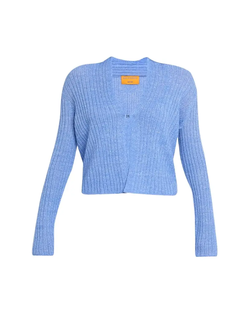 Guest in Residence Breezy Ribbed Cashmere Cardigan