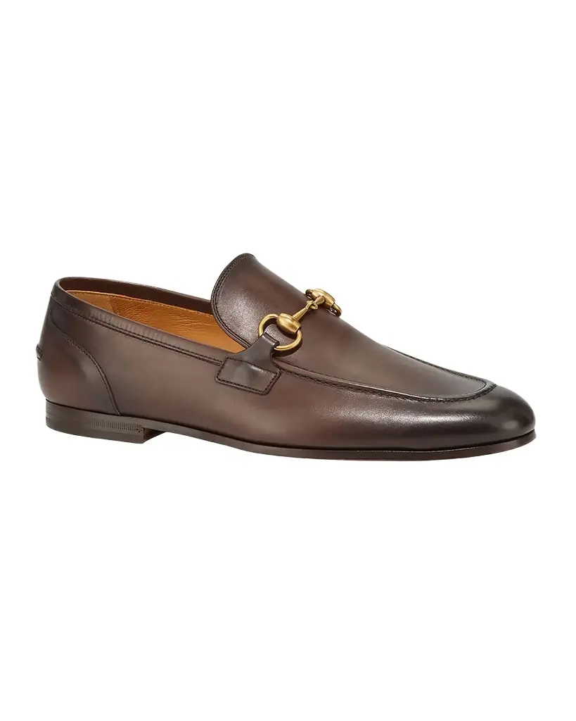 Gucci Men 's Jordaan Leather Loafers