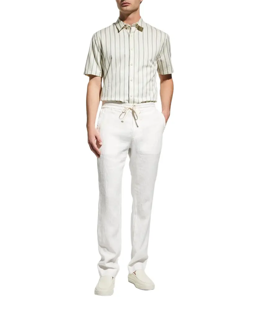 Vince Men 's Lightweight Hemp Pants
