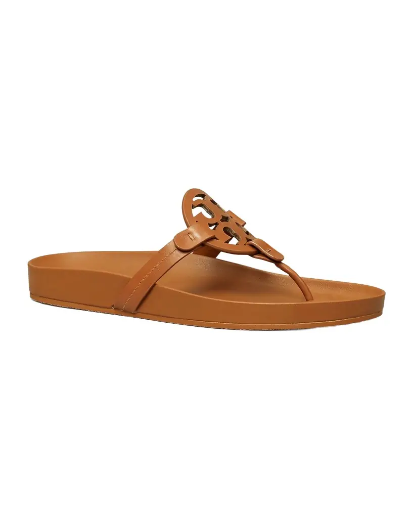 Tory Burch Miller Cloud Leather Thong Sandals