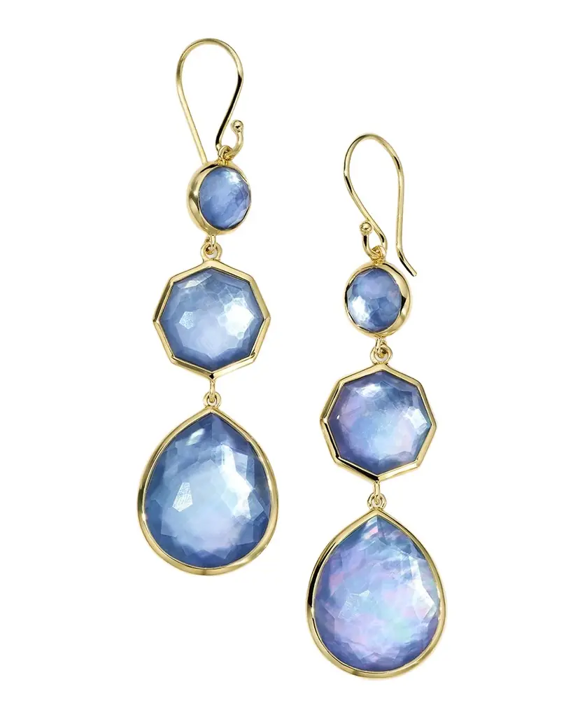Ippolita 18K Gold Rock Candy Crazy 8s Earrings