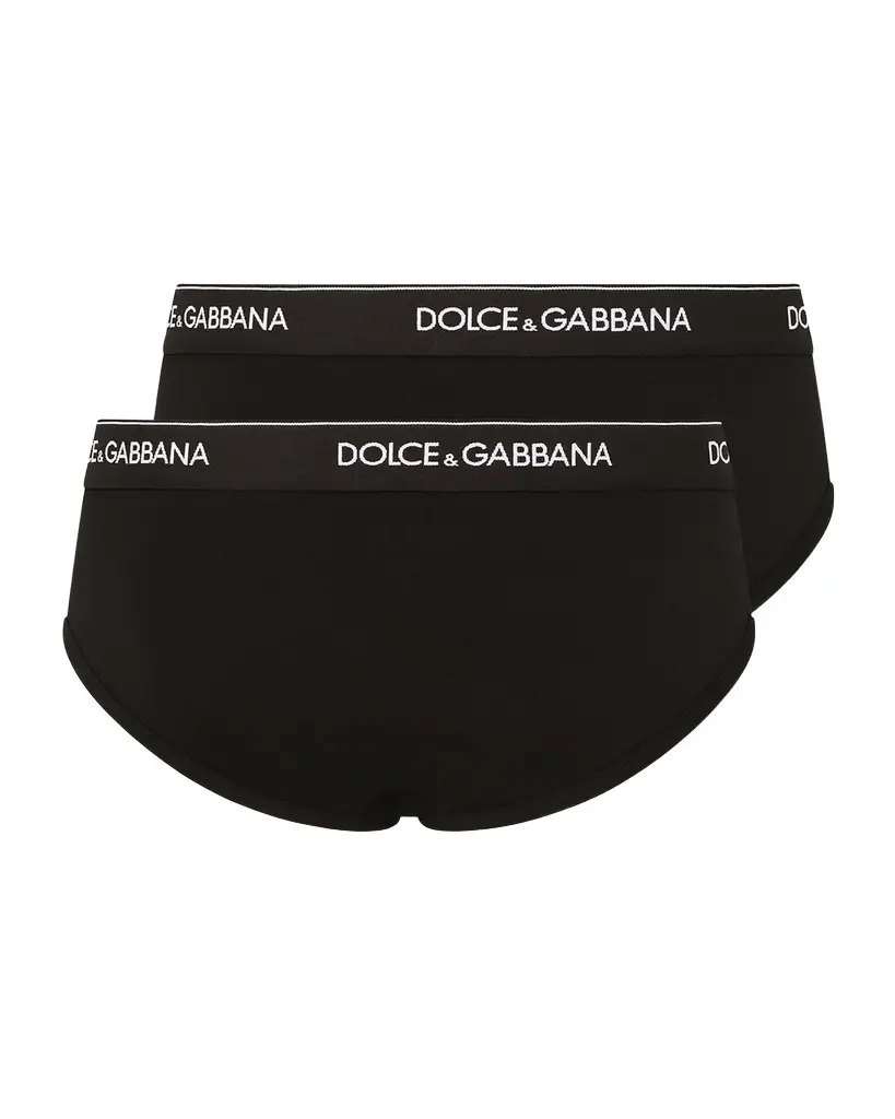 Dolce & Gabbana Men 's Slip Medio 2-Pack Briefs