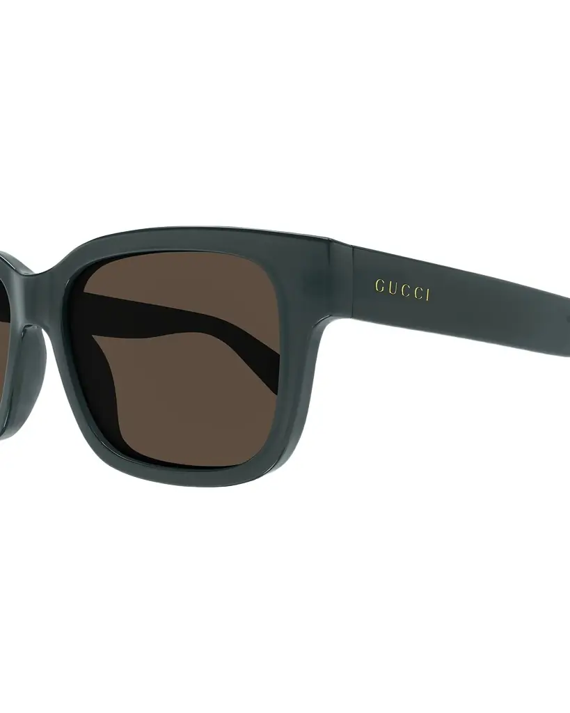 Gucci Men 's Rectangle Plastic Sunglasses