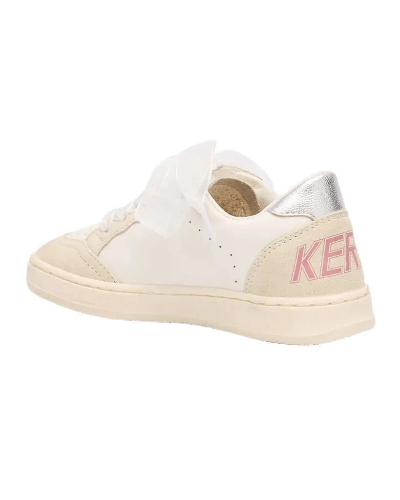 Golden Goose Girl 's Ballstar Suede Low Top Sneakers
