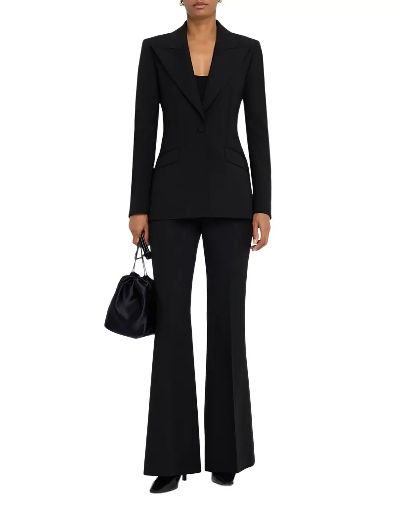 Gabriela Hearst Rhein Wool Flare Pants