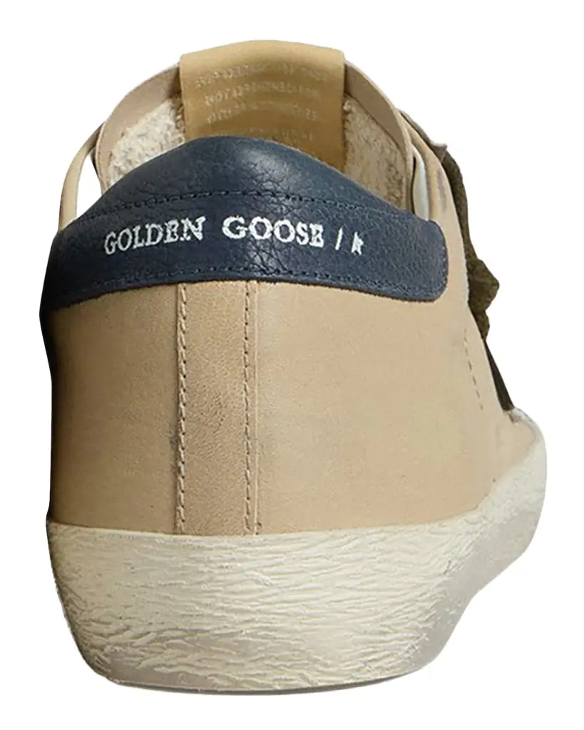 Golden Goose Men 's Super-Star Penstar Leather Low-Top Sneakers