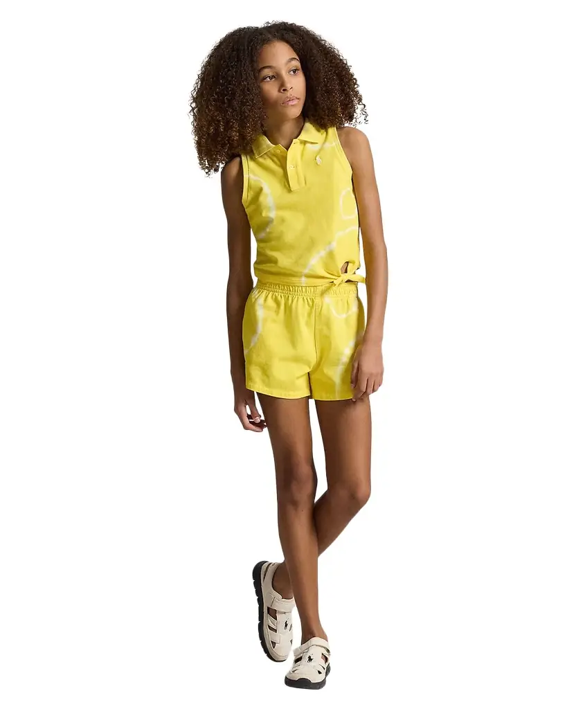 Polo Ralph Lauren Little Girl 's & Girl 's Tie-Dye Cotton Jersey Short - Women's Clothing