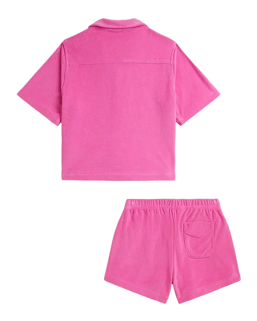 Polo Ralph Lauren Little Girl 's & Girl 's Terry Shirt & Short