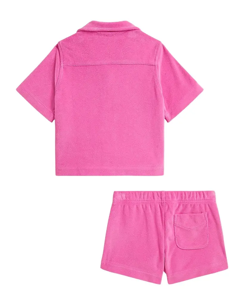 Polo Ralph Lauren Little Girl 's & Girl 's Terry Shirt & Short
