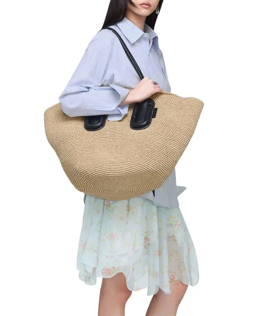 Marc Jacobs Babe Woven Tote Bag