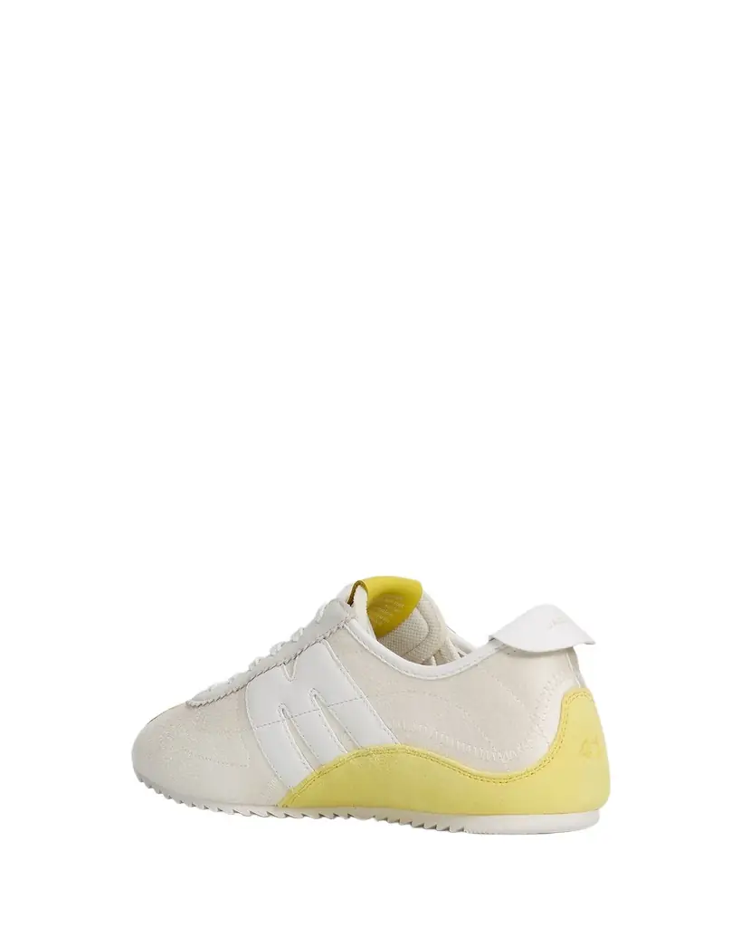 Marc Jacobs The 400 Bleecker Mixed Leather Low-Top Sneakers