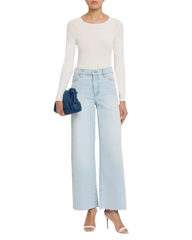 FRAME Le Slim Palazzo Jeans