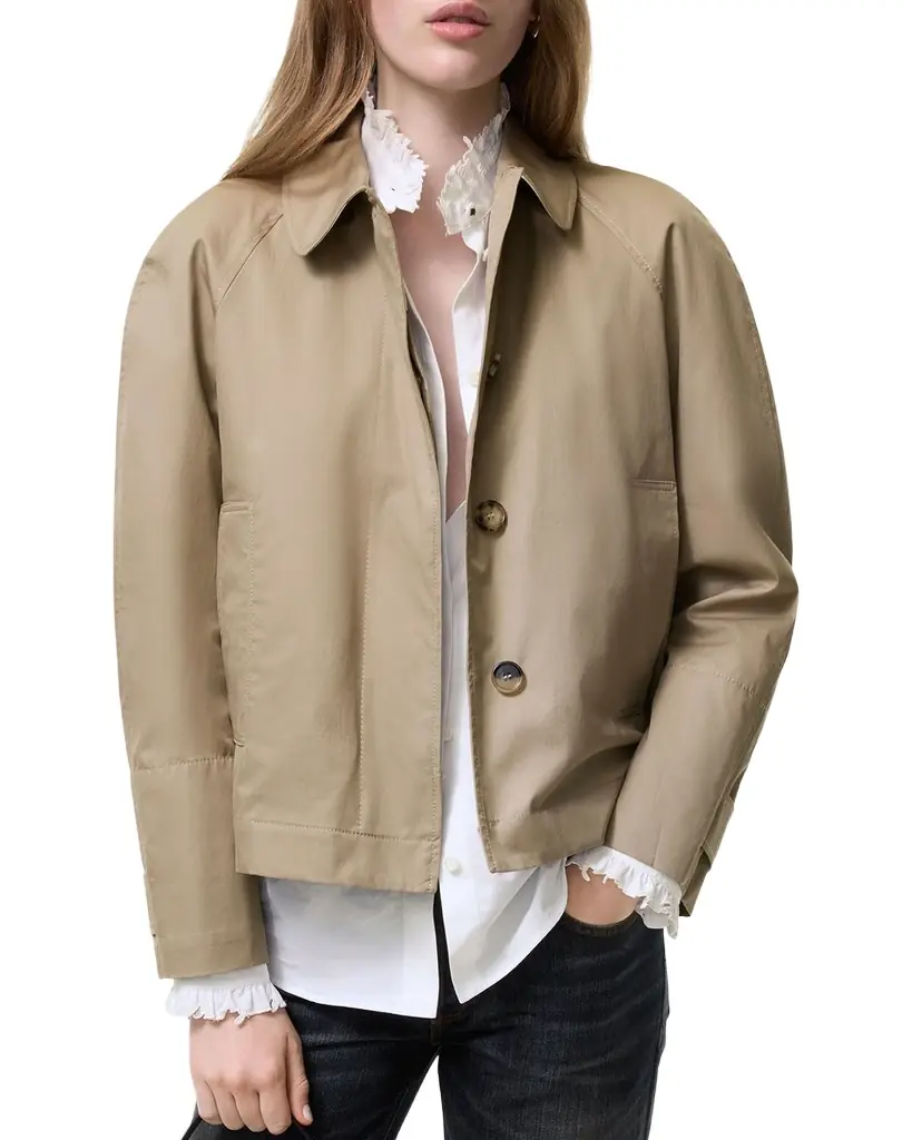 Burberry Tropical Cotton Gabardine Jacket