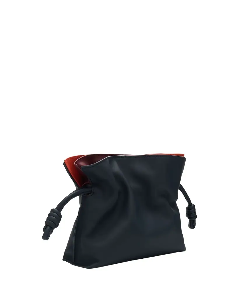Loewe Flamenco Layers Leather Clutch Bag
