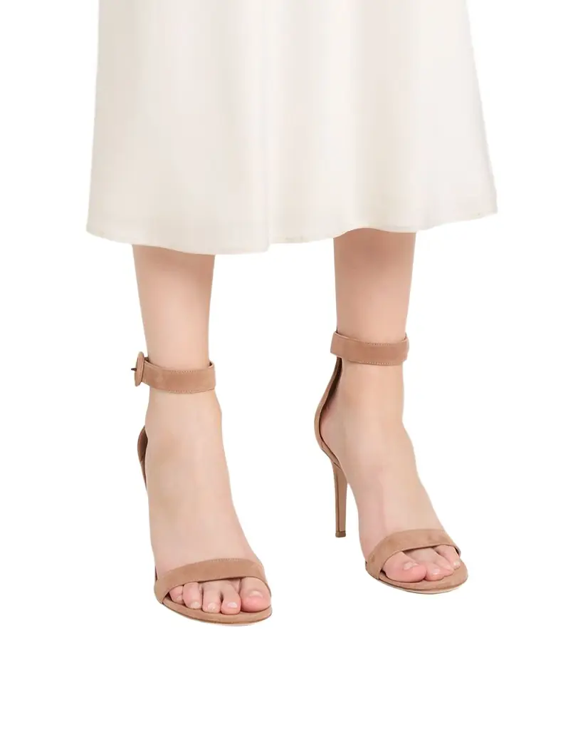 Gianvito Rossi Portofino 85mm Suede Pumps